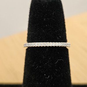 Silpada sterling and CZ ring, size 5